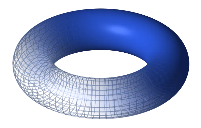 Torus as a solid of rotation